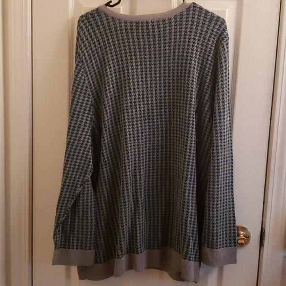 Christopher & Banks Gray Green Cardigan 3X NWT - Picture 5 of 5